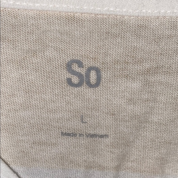 SO Yellow and White Polo Collar Crop Top - Picture 7 of 10